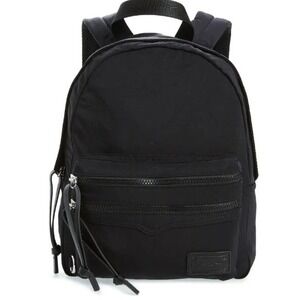 Rebecca Minkoff Black Nylon Mini Backpack –‎ Excellent Condition